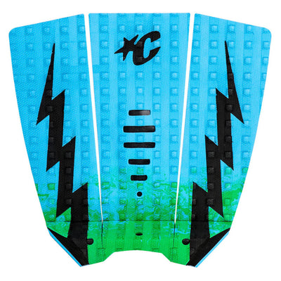 Creatures of Leisure Mick Eugene Fanning Lite Performance Tail Pad - Green Fade Cyan Black - Buy online today at Down the Line Surf. International shipping available.