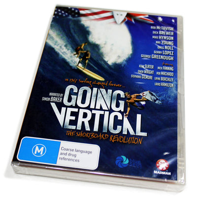 Going Vertical DVD - Buy online today at Down the Line Surf. International shipping available.