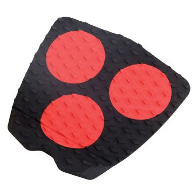 Gorilla 3 Dot Heritage 1 Piece Tail Pad - Black/Red - Buy online today at Down the Line Surf. International shipping available.