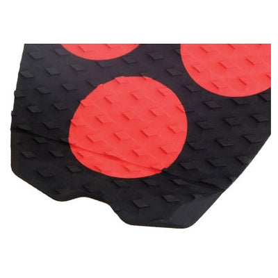 Gorilla 3 Dot Heritage 1 Piece Tail Pad - Black/Red - Buy online today at Down the Line Surf. International shipping available.