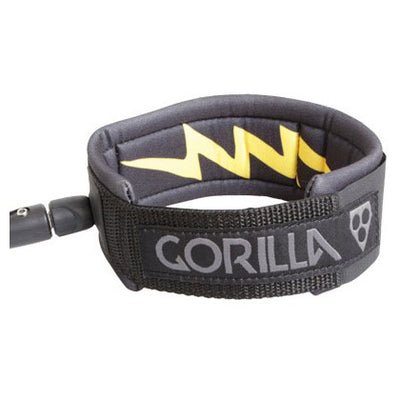 Gorilla 6ft Regular Leash - Bolt - Buy online today at Down the Line Surf. International shipping available.