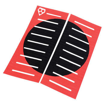 Gorilla 2 Piece Centre Deck Pad - Black Dot - Buy online today at Down the Line Surf. International shipping available.