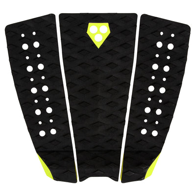 Gorilla Phat Three Deck Pad - Black/Acid - Buy online today at Down the Line Surf. International shipping available.