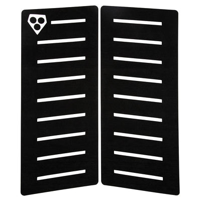 Gorilla Skinny Two Mid Deck Pad - Black - Buy online today at Down the Line Surf. International shipping available.