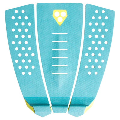 Gorilla Skinny Three Deck Pad - Adriatic Blue/Limelight - Buy online today at Down the Line Surf. International shipping available.