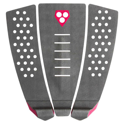 Gorilla Skinny Three Deck Pad - Charcoal/Red Plum - Buy online today at Down the Line Surf. International shipping available.