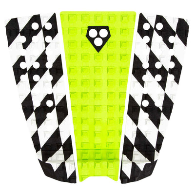 Gorilla Kyuss 3 Piece Tail Pad - Green/Race Check - Buy online today at Down the Line Surf. International shipping available.