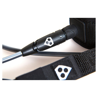 Gorilla 6ft Comp Leash - Black - Buy online today at Down the Line Surf. International shipping available.