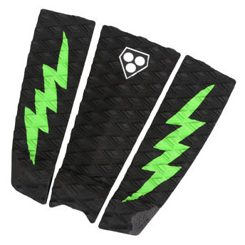 Gorilla Kyuss Pop Pow 3 Piece Tail Pad -  Black - Buy online today at Down the Line Surf. International shipping available.