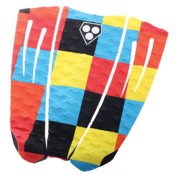 Gorilla Mojo Colour Squares 3 Piece Tail Pad - Buy online today at Down the Line Surf. International shipping available.