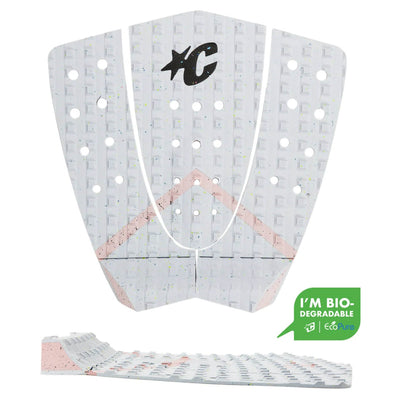Creatures of Leisure Stephanie Gilmore EcoPure Tail Pad - Platinum Eco Dirty Pink - Buy online today at Down the Line Surf. International shipping available.
