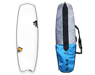 FCS 3DxFit Dayrunner Performance Hull Boardbag - Black - Buy online today at Down the Line Surf. International shipping available.