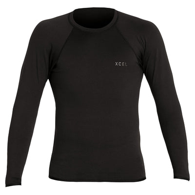 Xcel Insulate-X Long Sleeve Shirt - Black - Buy online today at Down the Line Surf. International shipping available.