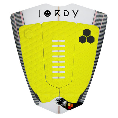 Channel Islands Jordy Smith 3 Piece Tail Pad - Yellow - Buy online today at Down the Line Surf. International shipping available.