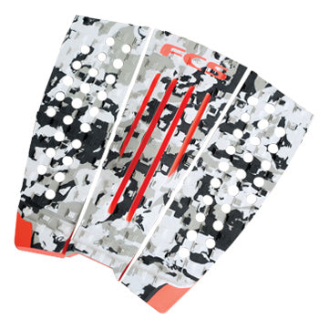 FCS Julian Wilson Deck Pad Grom Size- Camo/Orange - Buy online today at Down the Line Surf. International shipping available.