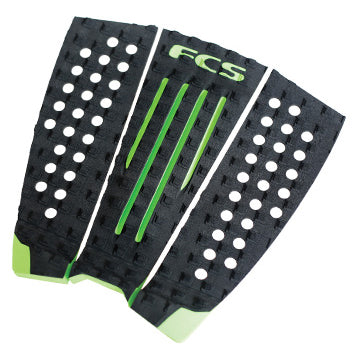 FCS Julian Wilson Deck Pad - Black/Lime - Buy online today at Down the Line Surf. International shipping available.