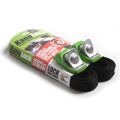 Kanulock 2.5M/8FT Lockable Tie-Down Straps - Buy online today at Down the Line Surf. International shipping available.