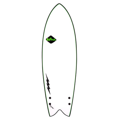 Softech Kyuss King Fish 5'8" Surfboard - Checkered - Buy online today at Down the Line Surf. International shipping available.