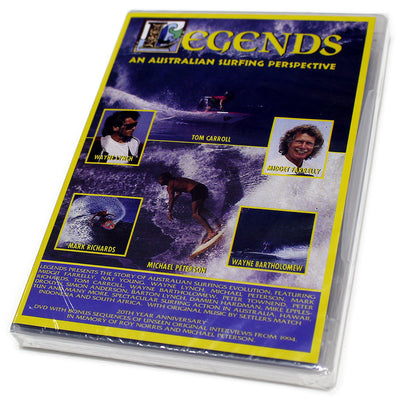 Legends DVD - Buy online today at Down the Line Surf. International shipping available.