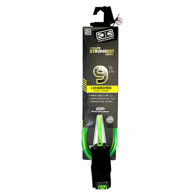 Ocean & Earth Comp One Piece Knee Leash (9ft-Green) - Buy online today at Down the Line Surf. International shipping available.