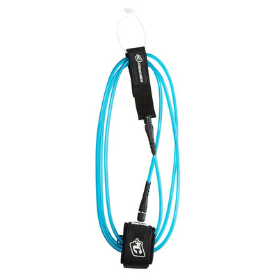 Creatures of Leisure 10ft Longboard Knee Leash - Blue/Black - Buy online today at Down the Line Surf. International shipping available.