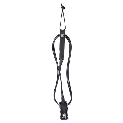 Creatures of Leisure 8ft Pro Leash - Black/White - Buy online today at Down the Line Surf. International shipping available.