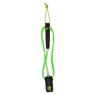 Creatures of Leisure 6ft Pro Leash - F Lime - Buy online today at Down the Line Surf. International shipping available.