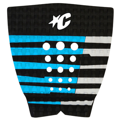 Creatures of Leisure Mitch Coleborn Tail Pad - Black/Cyan - Buy online today at Down the Line Surf. International shipping available.