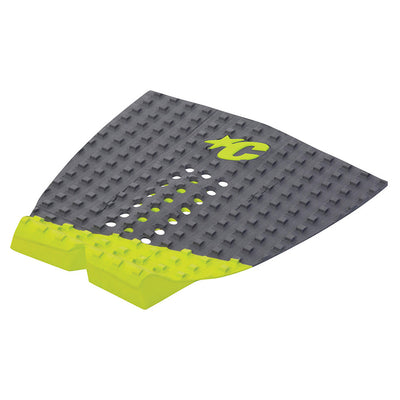 Creatures of Leisure Mick Fanning Tail Pad - Grey/Lime - Buy online today at Down the Line Surf. International shipping available.