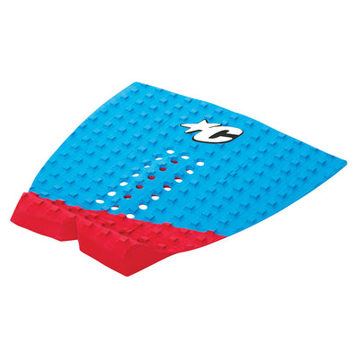 Creatures of Leisure Mick Fanning Tail Pad - Red/Cyan - Buy online today at Down the Line Surf. International shipping available.