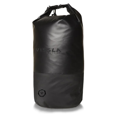 Vissla 7 Seas 20L Dry Bag - Black 2 - Buy online today at Down the Line Surf. International shipping available.