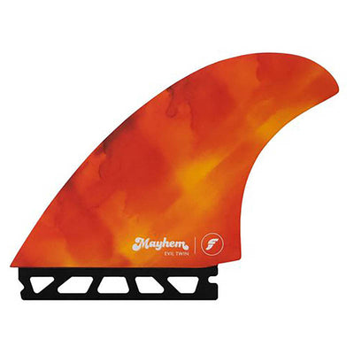 Futures Fins Mayhem Evil Twin +1 Honeycomb - Medium - Buy online today at Down the Line Surf. International shipping available.