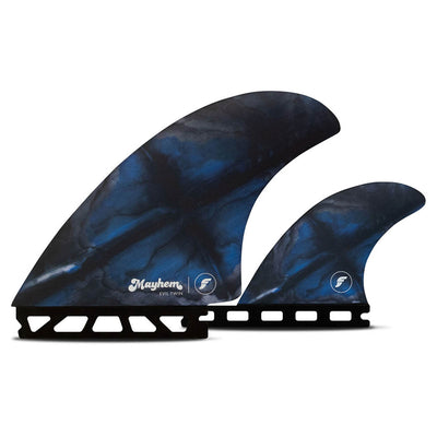 Futures Fins Mayhem Evil Twin +1 Honeycomb - Large - Buy online today at Down the Line Surf. International shipping available.