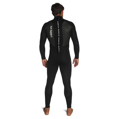 C-Skins Men's Element 3/2mm Back Zip Wetsuit - Black - Buy online today at Down the Line Surf. International shipping available.