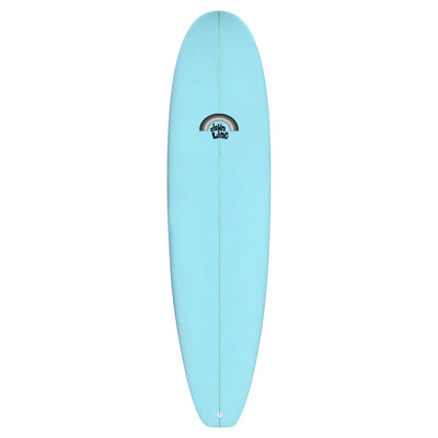 DTL Surf Co. Mini Mal Surfboard - Blue Spray - Buy online today at Down the Line Surf. International shipping available.
