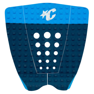 Creatures of Leisure Mitch Coleborn Deck Pad - Cyan/Night Blue - Buy online today at Down the Line Surf. International shipping available.