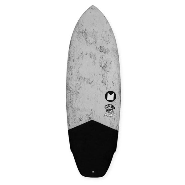 MODOMDEADLY MONDOソフトボード 5'5 モドムサーフボードセット Modom Deadly Mondo 5'5 Softboard - Black