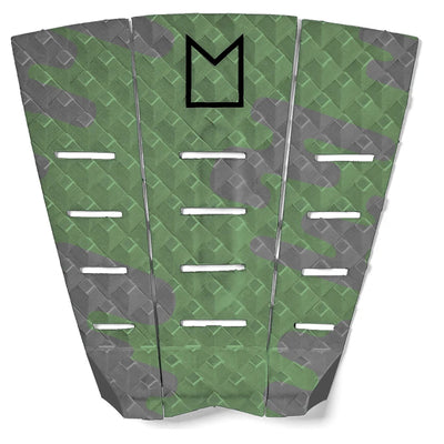 Modom Surf Taj Burrow Tail Pad - Green/Grey Camo - Buy online today at Down the Line Surf. International shipping available.