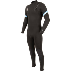 Vissla 7 Seas Raditude 3/2mm Chest Zip Wetsuit - Black - Buy online today at Down the Line Surf. International shipping available.