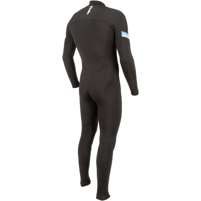 Vissla 7 Seas Raditude 3/2mm Chest Zip Wetsuit - Black - Buy online today at Down the Line Surf. International shipping available.