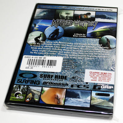 My Eyes wont Dry DVD - Buy online today at Down the Line Surf. International shipping available.