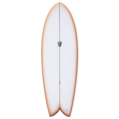 Christenson Myconaut Surfboard - Marshmallow Fade - Buy online today at Down the Line Surf. International shipping available.