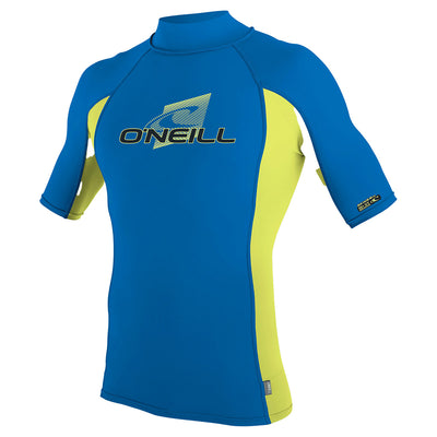 O'Neill Youth Premium Skins Short Sleeve Turtle Neck Rash Vest - HM8 - Buy online today at Down the Line Surf. International shipping available.