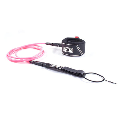 Ocean & Earth Regular Moulded Leash 6ft - Pink - Buy online today at Down the Line Surf. International shipping available.