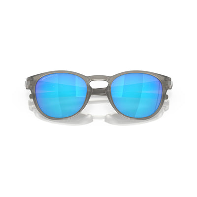 Oakley Latch Sunglasses - Matte Grey/Prizm Sapphire Polarized - Buy online today at Down the Line Surf. International shipping available.