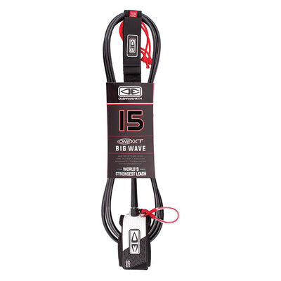 Ocean & Earth Big Wave Pin Release Leash - 15ft - Buy online today at Down the Line Surf. International shipping available.