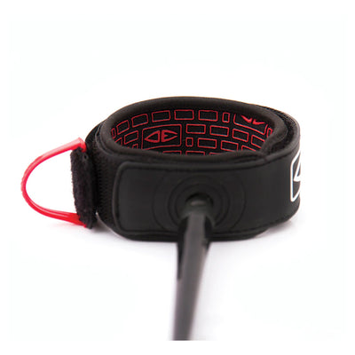 Ocean & Earth Slimline Ultra Light Pro Comp One-XT 6ft Leash - Black - Buy online today at Down the Line Surf. International shipping available.