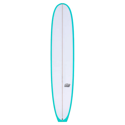 Ocean Magic OM Nose Rider 9'6" Longboard - Blue Gloss & Polish - Buy online today at Down the Line Surf. International shipping available.