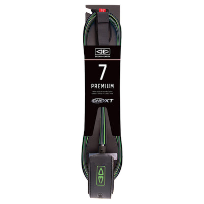 Ocean And Earth Premium One-XT Leash 7ft - Buy online today at Down the Line Surf. International shipping available.