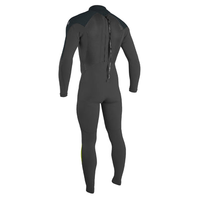 O'Neill Epic 5/4mm Back Zip Wetsuit - Gunmetal/Dayglo - Buy online today at Down the Line Surf. International shipping available.
